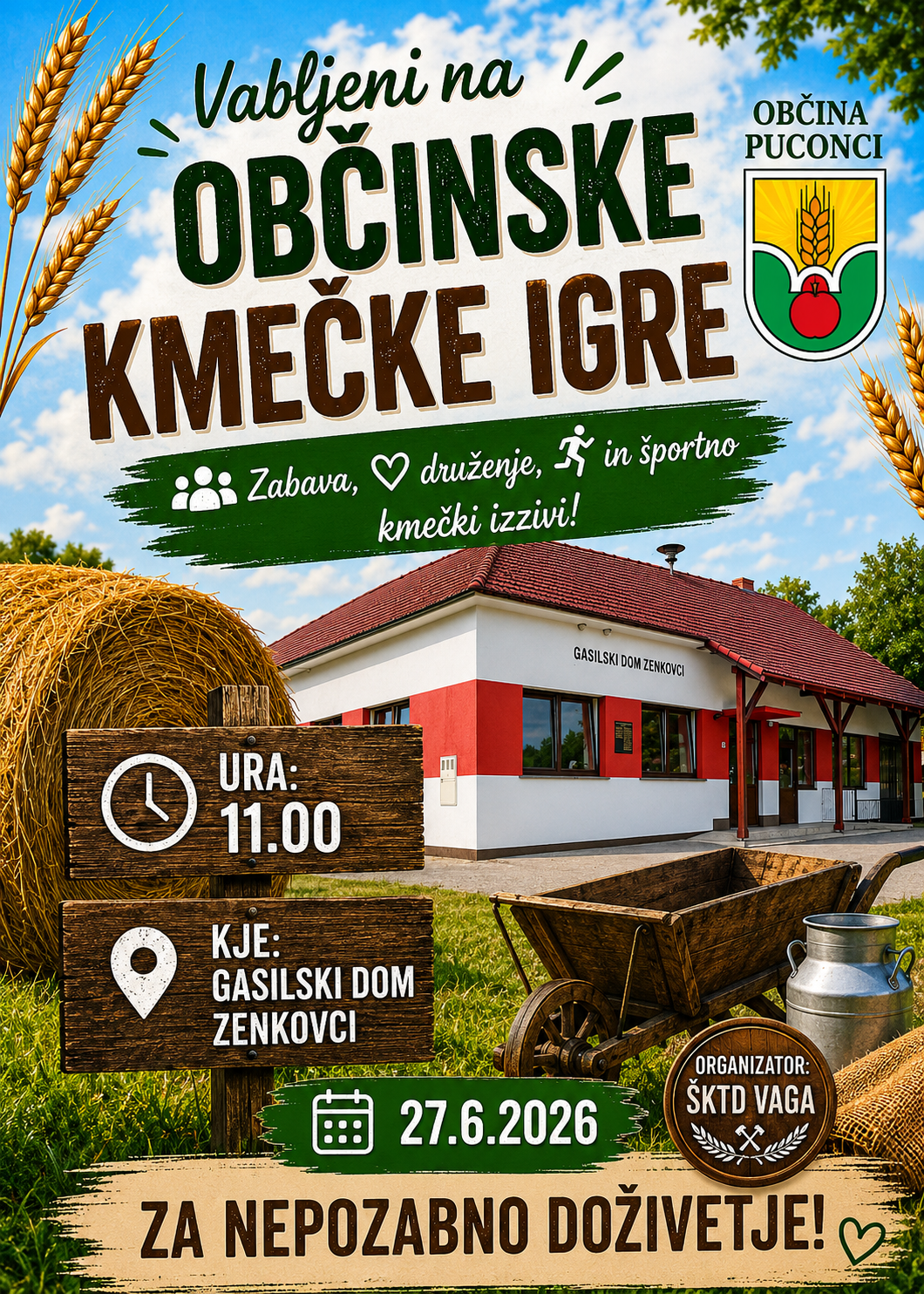 Vabilo na občinske igre